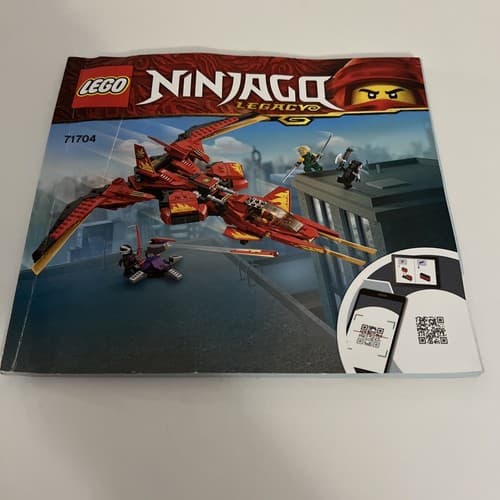 LEGO Ninjago Legacy 71704 Instruction Manual Only