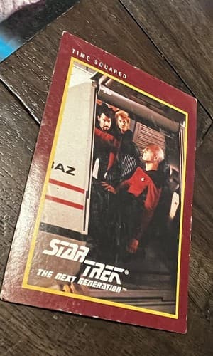 Vintage 1993 1991 Star Trek Collector Cards 83 Cards & 5 Cardboard Figure Cards
