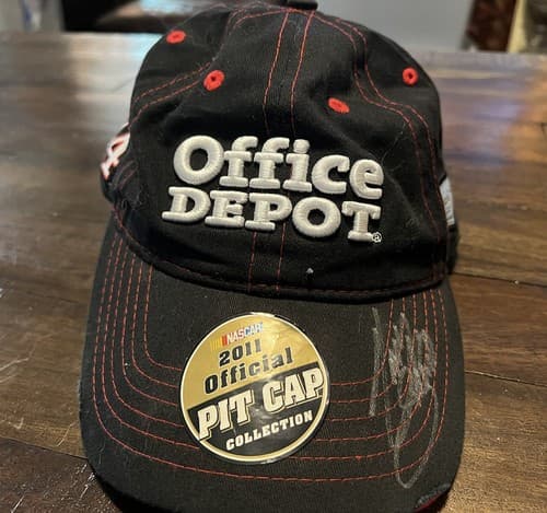 Tony Stewart Autographed Hat 2011 Official Pit Cap #14 Racing Nascar