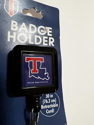 Louisiana Tech Bulldogs ID Holder Badge Holder Collectibles Fan Gift NEW