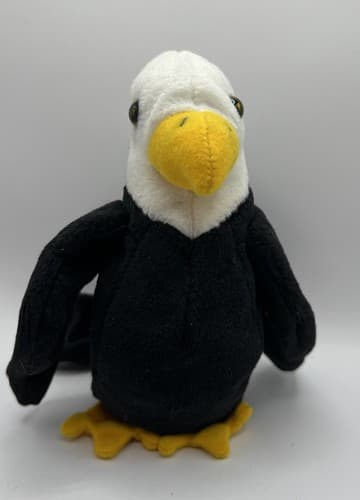 TY Beanie Baby Babies Stuffed Animal Plush Eagle Baldy 1996