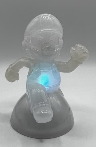 McDonald's Happy Meal Kid Super Mario Light Up Toy Clear Changing Colors 2017