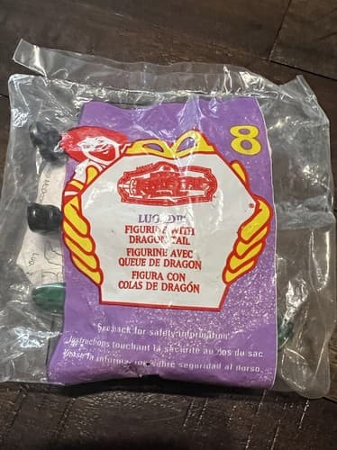 Disney 1999 Mystic Knights #8 Lugad McDonald’s Happy Meal Toy New Sealed Bag