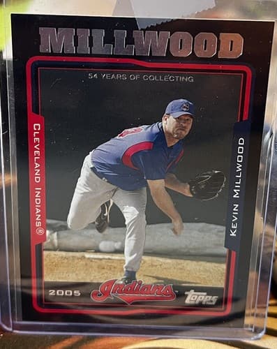 2005 Topps Baseball Card #453 Kevin Millwood Cleveland Indians *453 Protector