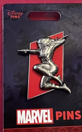 Disney Marvel Black Widow Limited Edition Pin Of The Month 2023 Pewter Finish