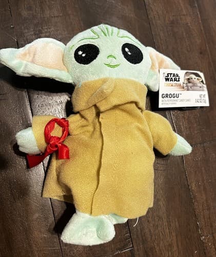 Small Plush Grogu The Mandalorian Stuffed Figure New