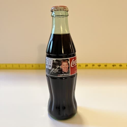 Jeff Burton Coca-cola Bottle NASCAR 99 Collector Item Gift