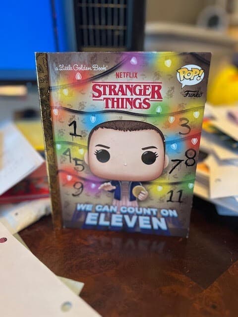 Little Golden Book Netflix Stranger Things We Can Count on Eleven Funko Pop! NEW