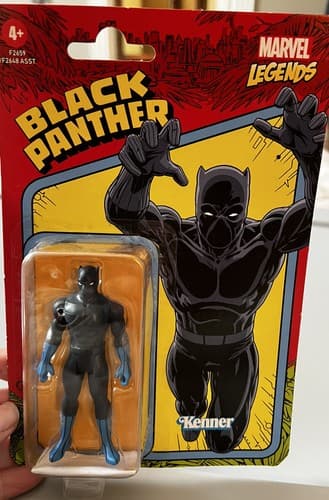 Kenner Marvel Legends Retro Black Panther 3.75in Action Figure NIP NEW