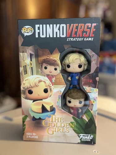 NEW FUNKO POP FUNKOVERSE STRATEGY GAME The Golden Girls Expandalone Rose Blanche