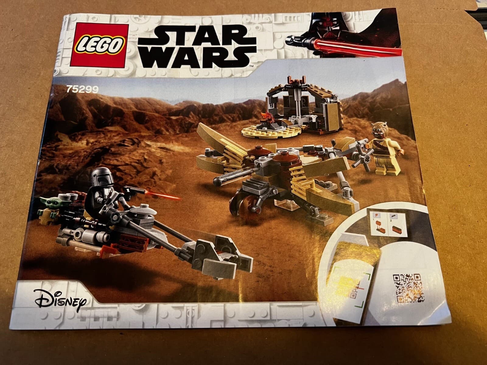 LEGO 75299 Star Wars Instruction Manual ONLY Trouble on Tatooine