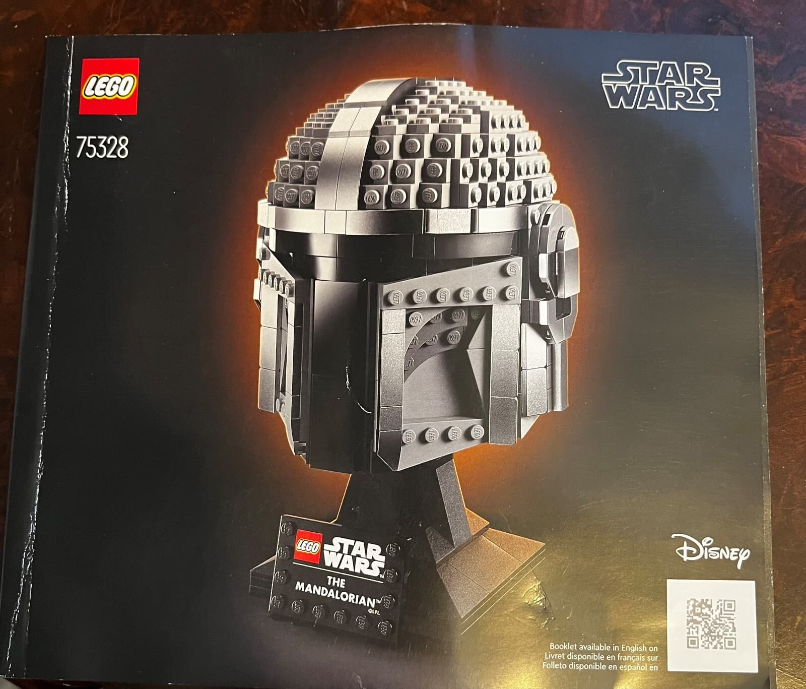 LEGO 753104 Star Wars Instruction Manual ONLY The Mandalorian Helmet