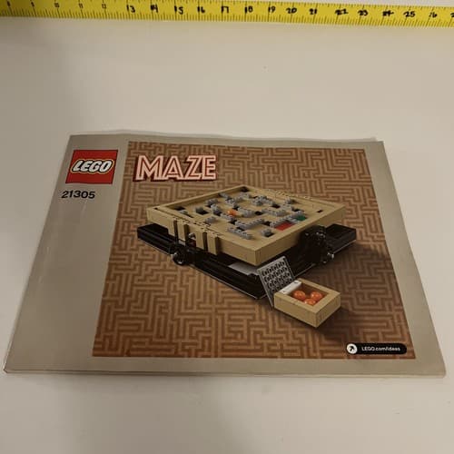 LEGO Ideas Maze Instructional Manual Booklet Only 21305
