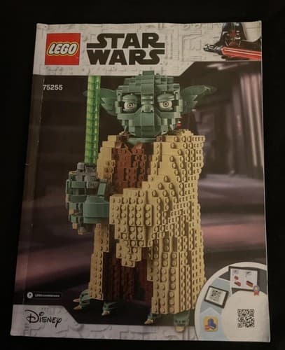 LEGO 75255 Star Wars Instruction Manual ONLY Yoda 222 pages