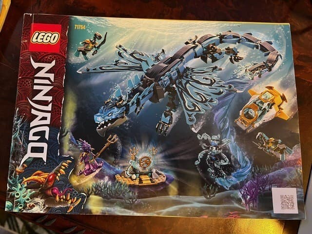 LEGO 71754 NINJAGO Instruction Manual ONLY Water Dragon