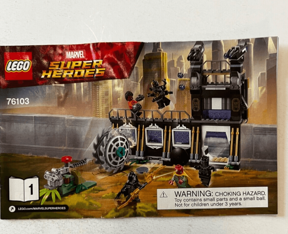 LEGO Marvel Avengers 76103 Instruction Manual Booklet #1 ONLY INSTRUCTIONS ONLY