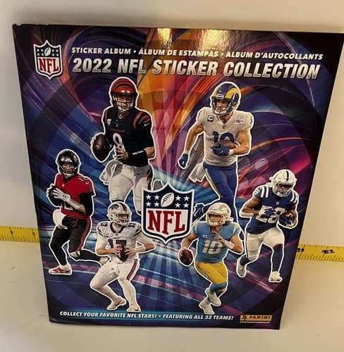 Panini NFL Football Sticker Card Album 2022 Out of Print NEW UNUSED