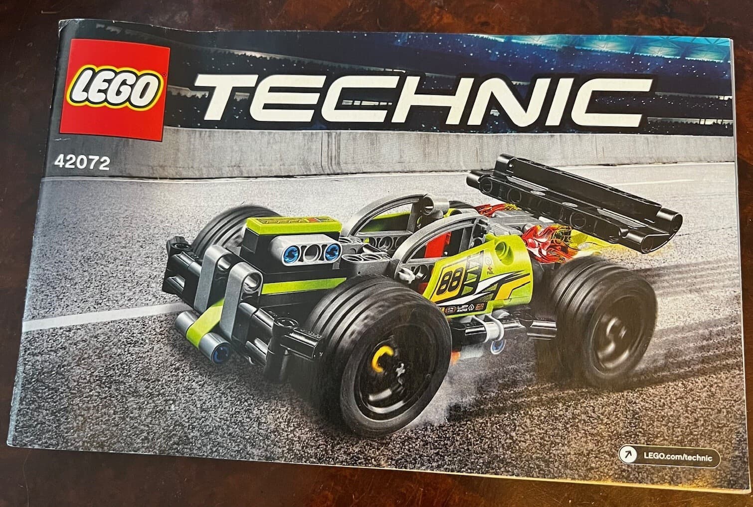 LEGO 42072 TECHNIC Instruction Manual ONLY WHACK!