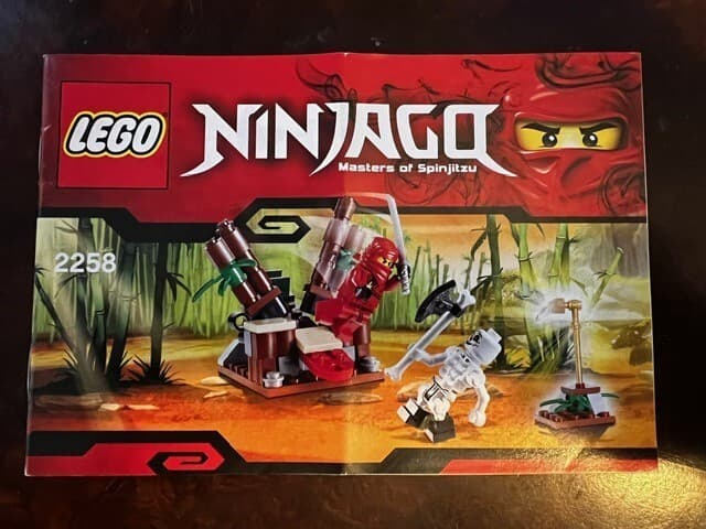 LEGO 2258 NINJAGO Instruction Manual ONLY Ninja Ambush