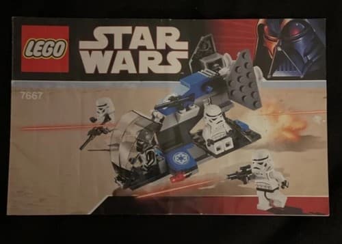 LEGO 7667 Star Wars Instruction Manual ONLY Imperial Dropship