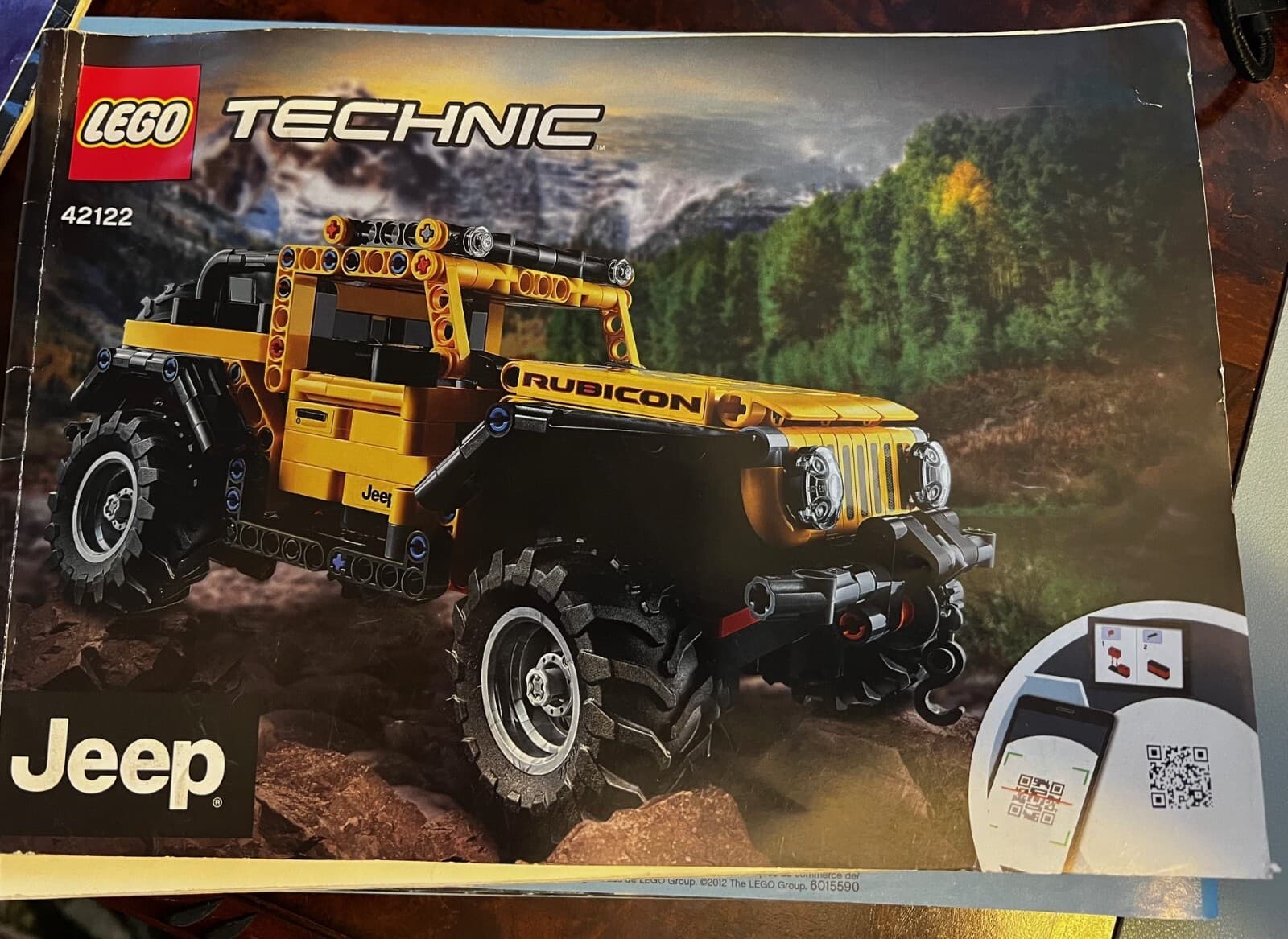 LEGO 42122 TECHNIC Instruction Manual ONLY Jeep® Wrangler