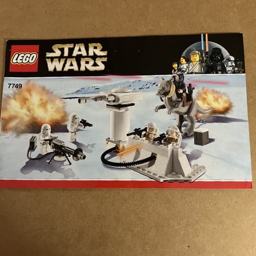 LEGO Star Wars 7749 Instruction Manual Replacement Booklet INSTRUCTIONS ONLY