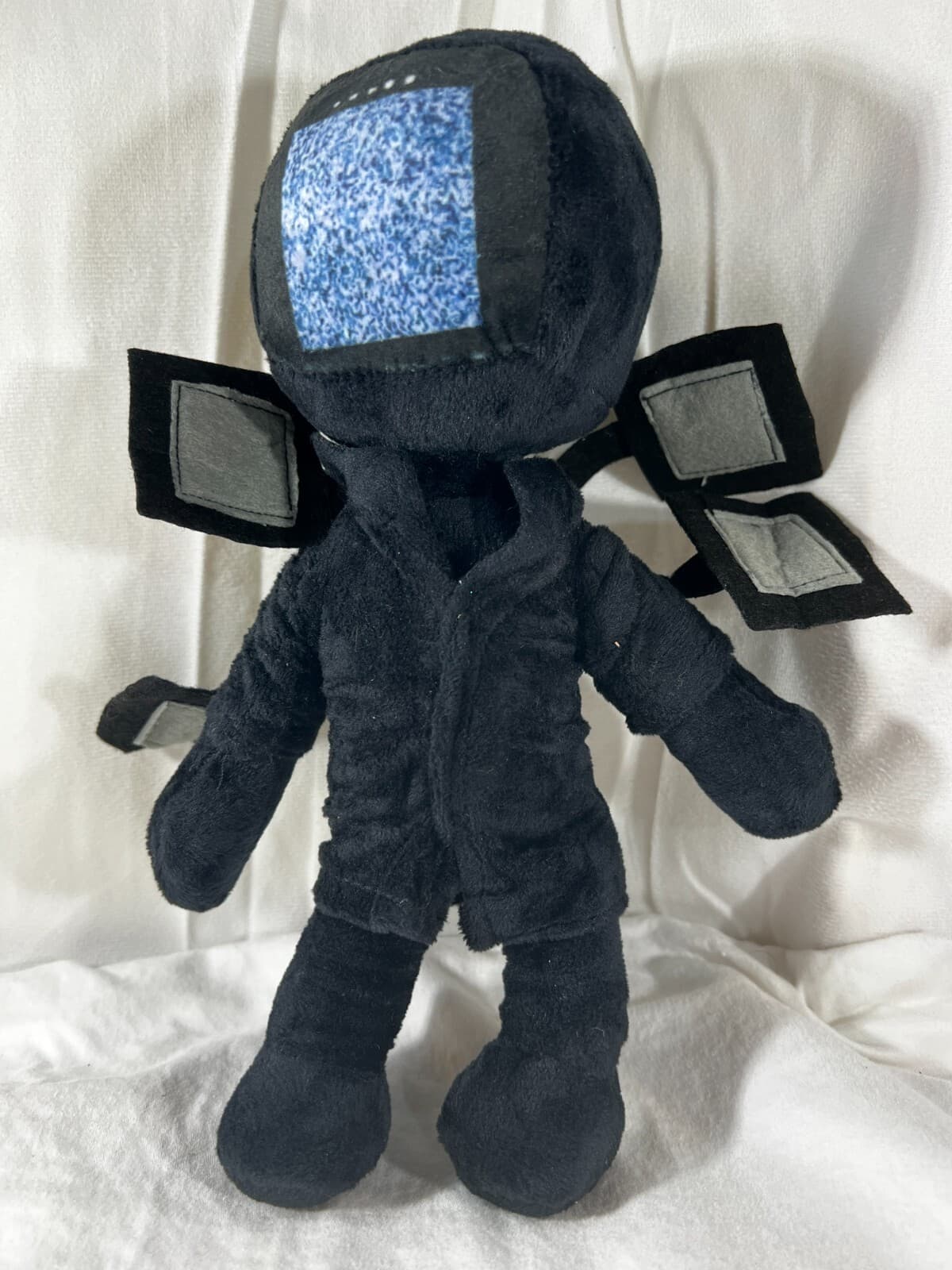 Skibidi Toilet Plushies Collection Plush Stuffed Toy 10" Black NEW