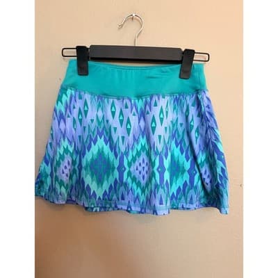 Head Tennis Pickleball Athletic Skort XS Green NWOT Pull On Wide Elastic Waist