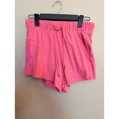 Athletic Works Women’s Shorts Rose Small 4-6 Drawstring Elastic Waistband