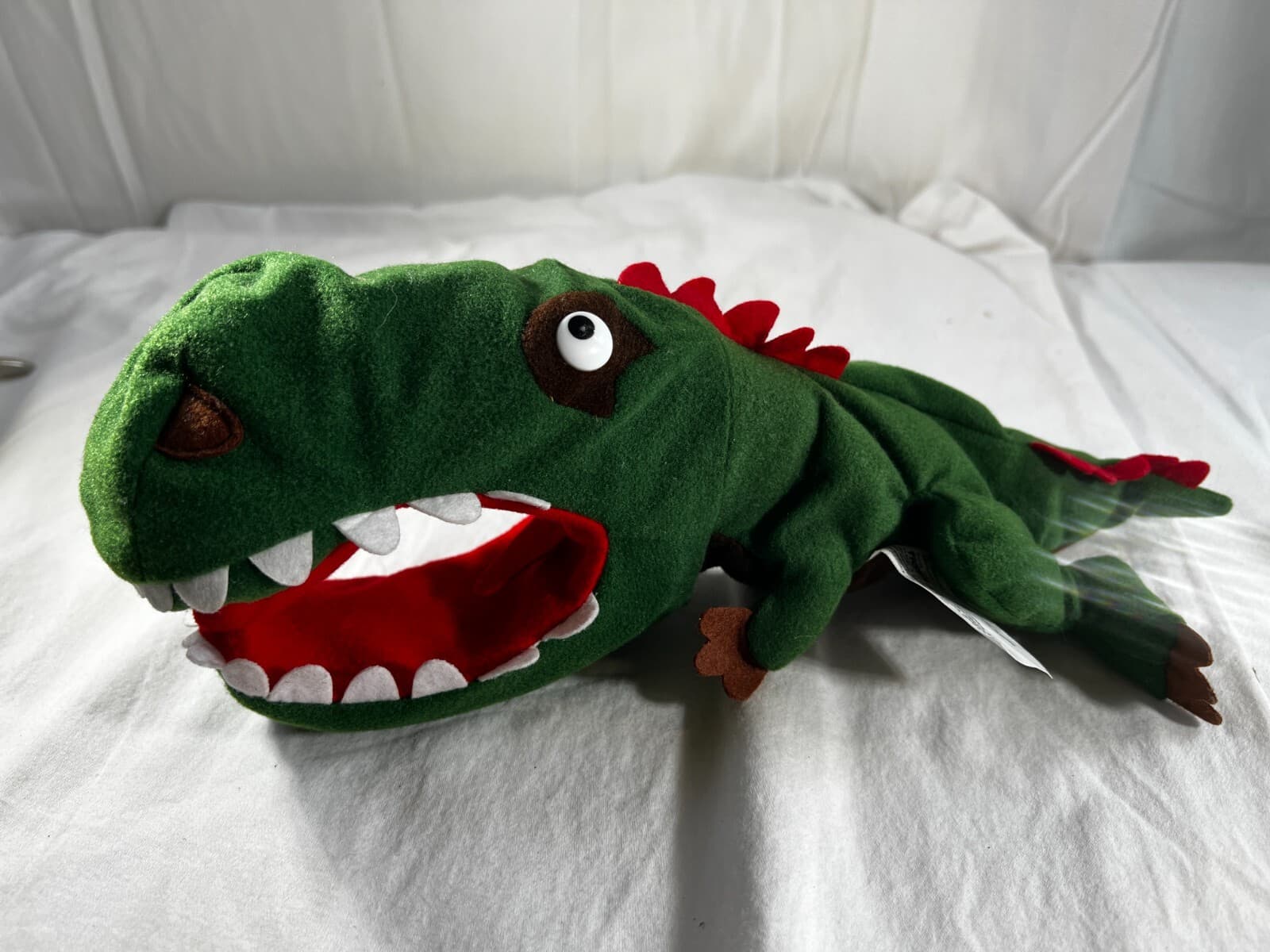 Vintage Tiger Electronics Takara Dinosaur Dino Snapper Plush Stuffed Toy 2000