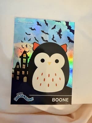 2025 Panini Squishmallows Halloween Boone 13 Foil Card NEW Just Pulled