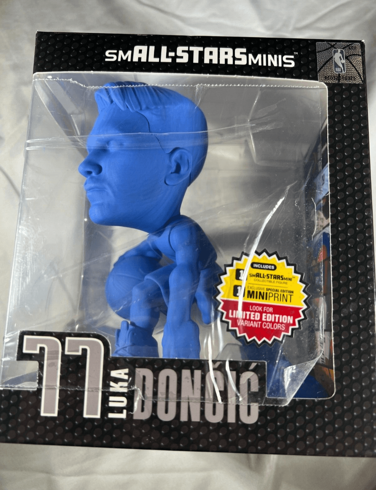 NBA Luka Doncic #77 Blue Variant Small-Stars Minis Action Figure 6" LE Chase New