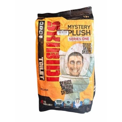 Skibidi Toilet Series 1 Mystery Plush Blind Bag 13+ Skibidi Meme Toy New Sealed