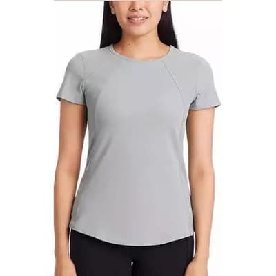 Spyder Active Women's Short Sleeve Active Top Mint Green L Relaxed Athletic Fit