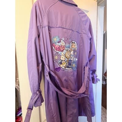 Alice in Wonderland Custom Design Exclusive Lavendar Belted Coat OOAK 1/1