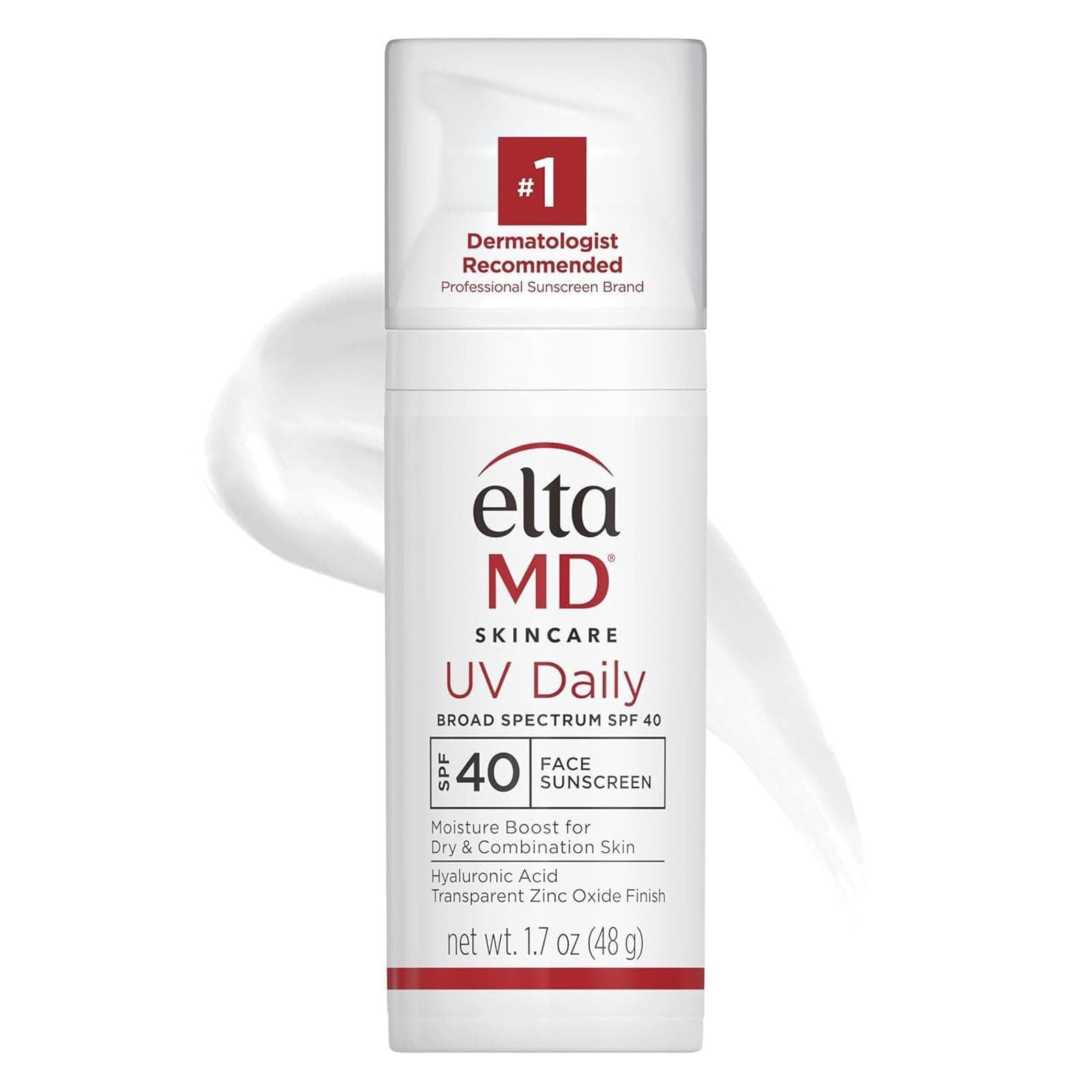 EltaMD UV Daily SPF 40 Face Sunscreen Moisturizer, 1.7oz