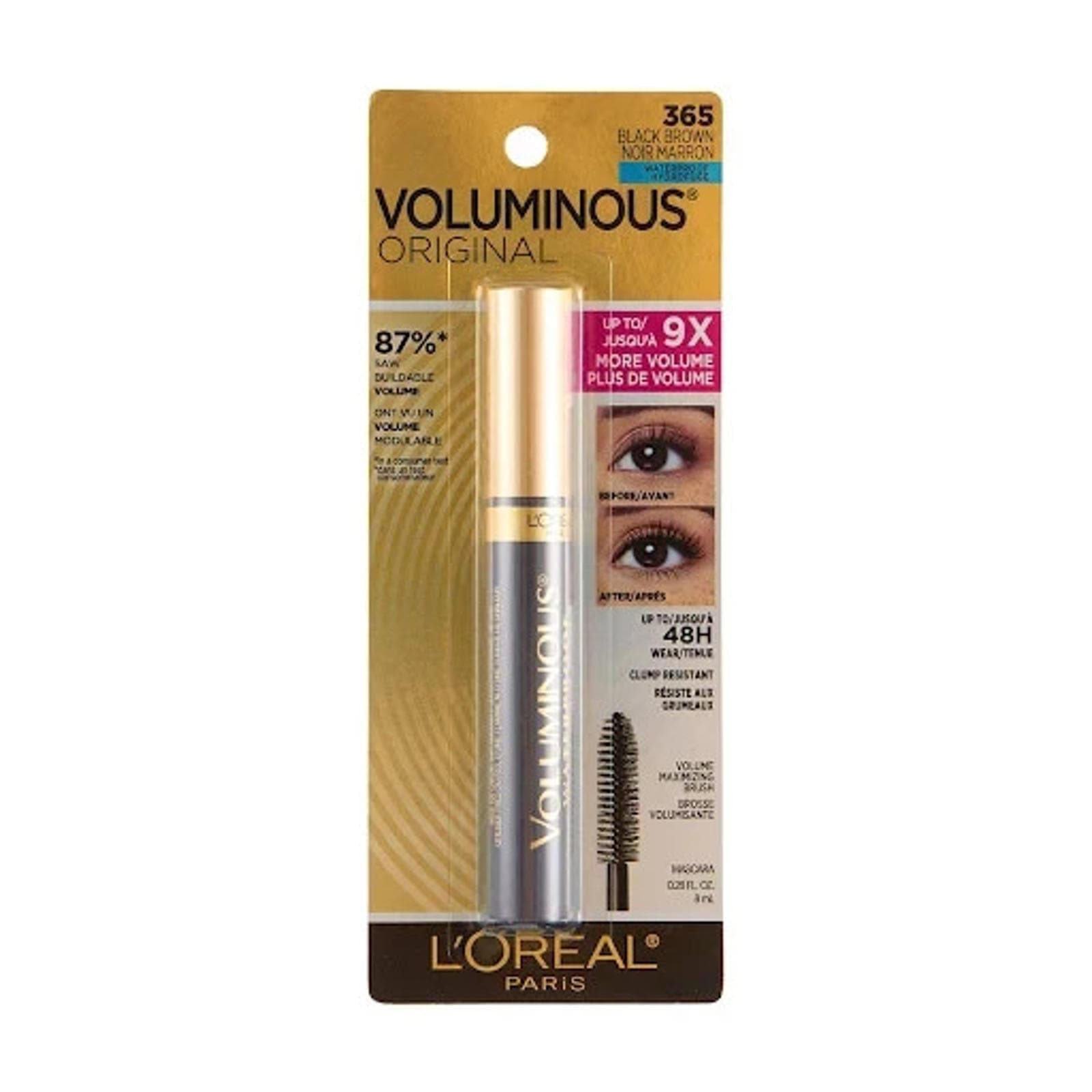 L'Oreal LOREAL Voluminous Original Mascara #365 Black Brown