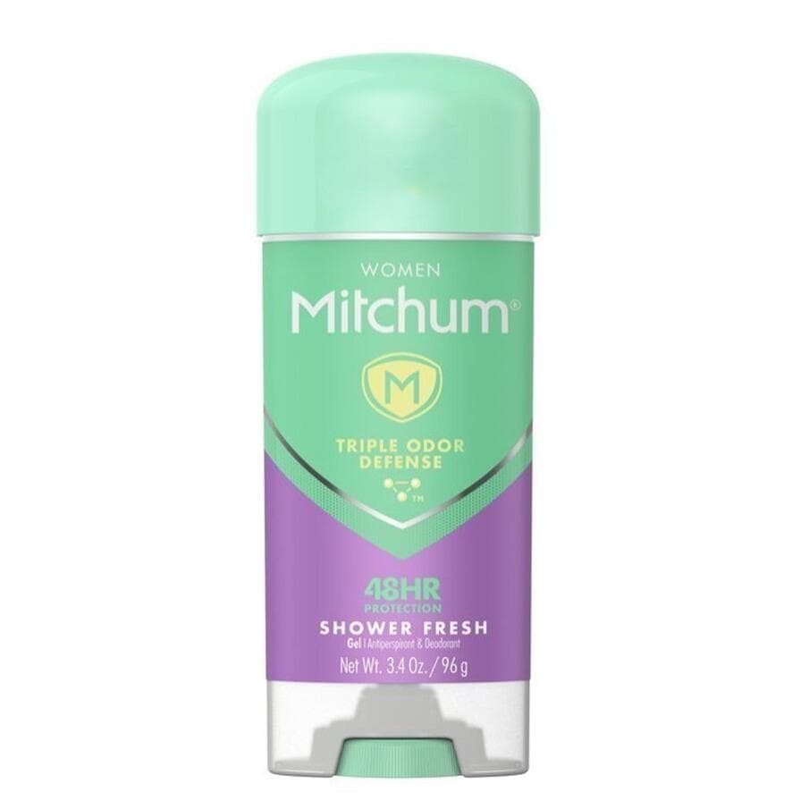 Mitchum Women Deodorant Stick 48Hr Triple Odor Defense Shower Fresh 3.4oz (2 PK)
