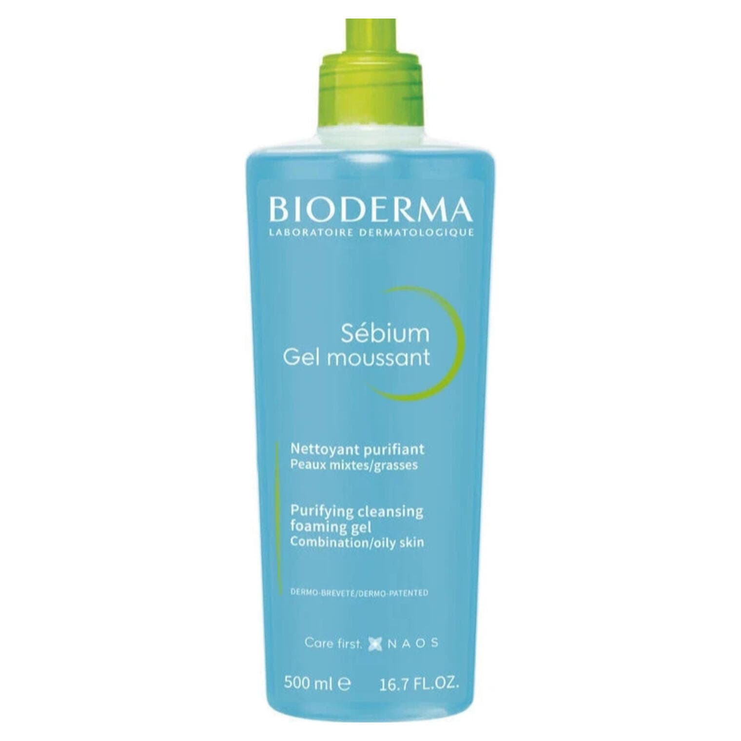 Bioderma Sebium Gel Foaming Purifying Cleansing Combination Skin (broken Pump)