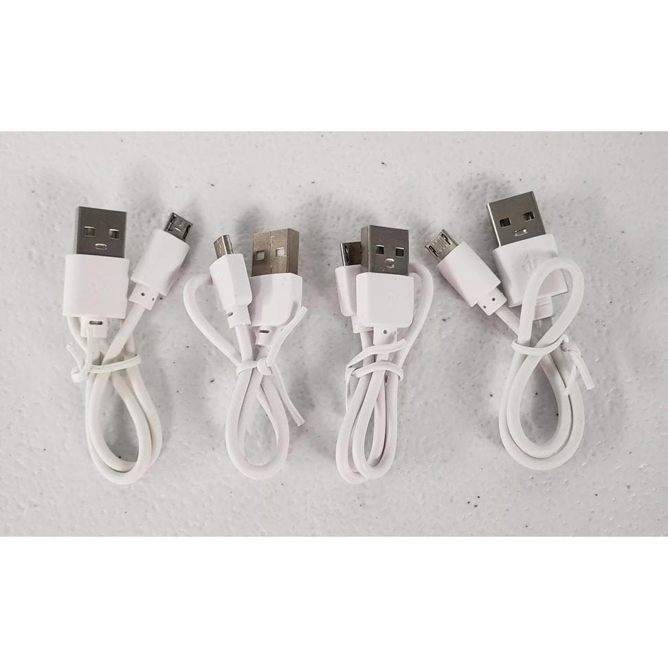 Lot of Micro USB Cable Android Charger - Super Fast (4 Pack)