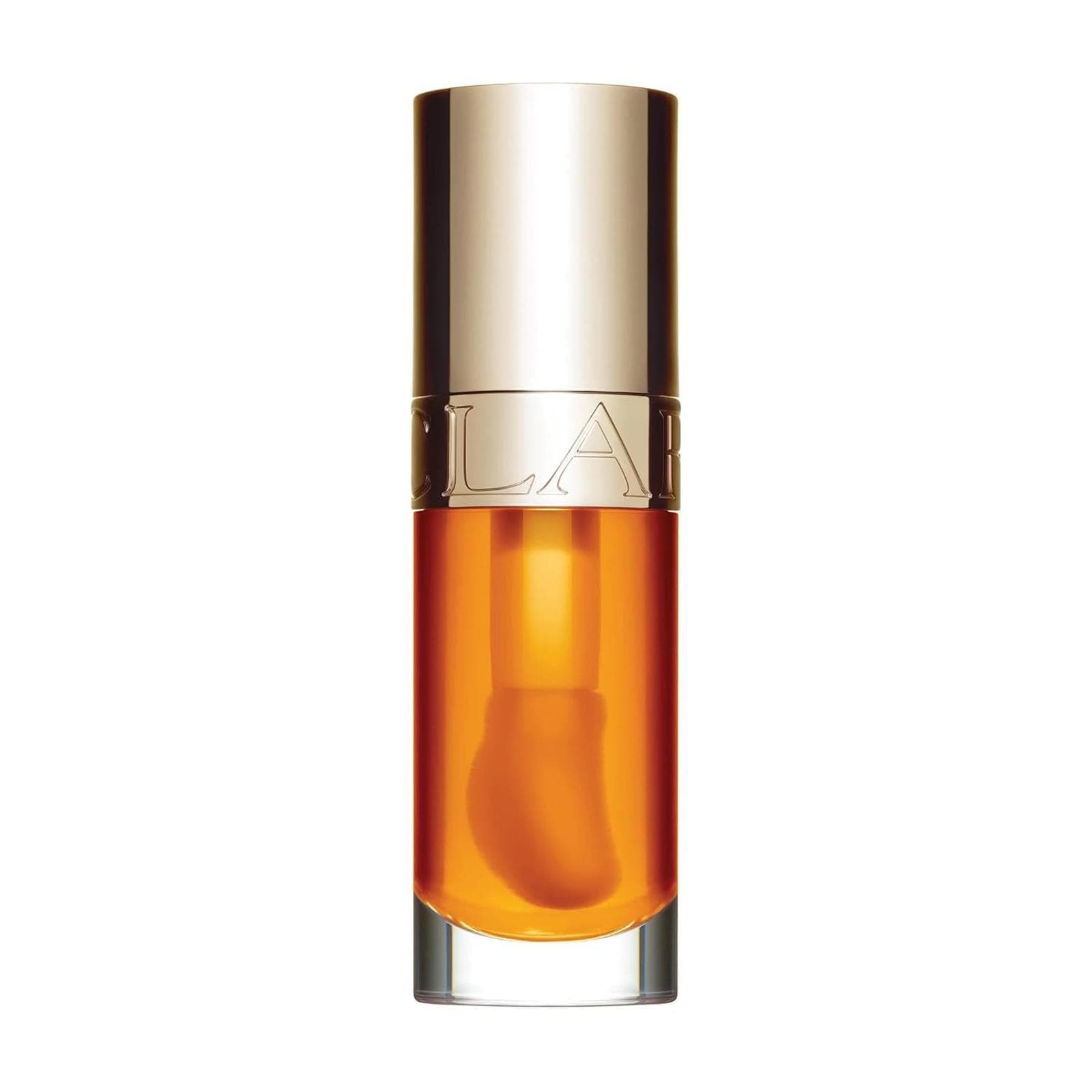 Clarins Lip Comfort Oil Soothes, Comforts, Hydrates and Protects Lips (Honey 01)
