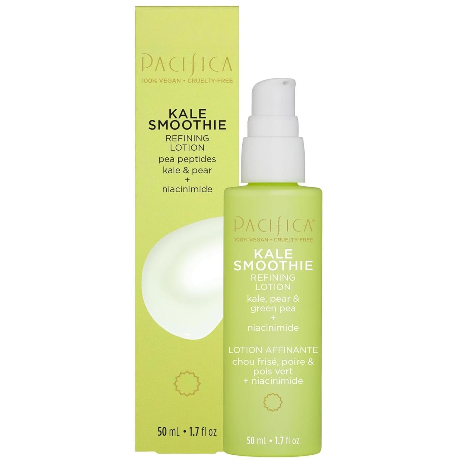Open Box - Pacifica Kale Smoothie Refining Face Lotion Niacinamide 1.7 fl oz