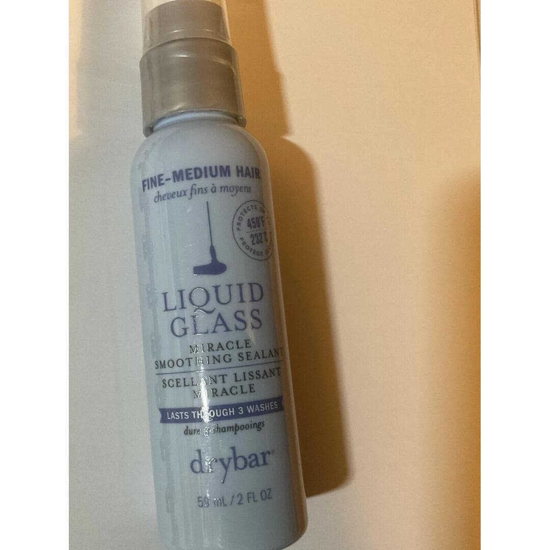 Drybar Liquid Glass Miracle Smoothing Sealant 2fl.oz. Travel Size,