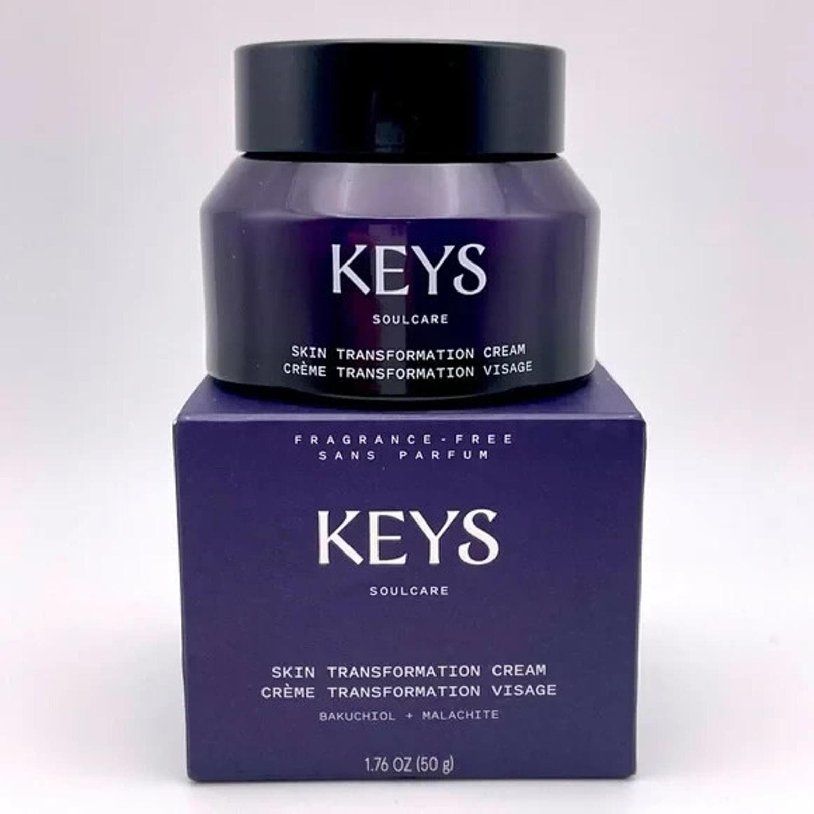 Keys Soulcare Skin Transformation Cream Daily Moisturizer Ceramides Bakuchiol50g