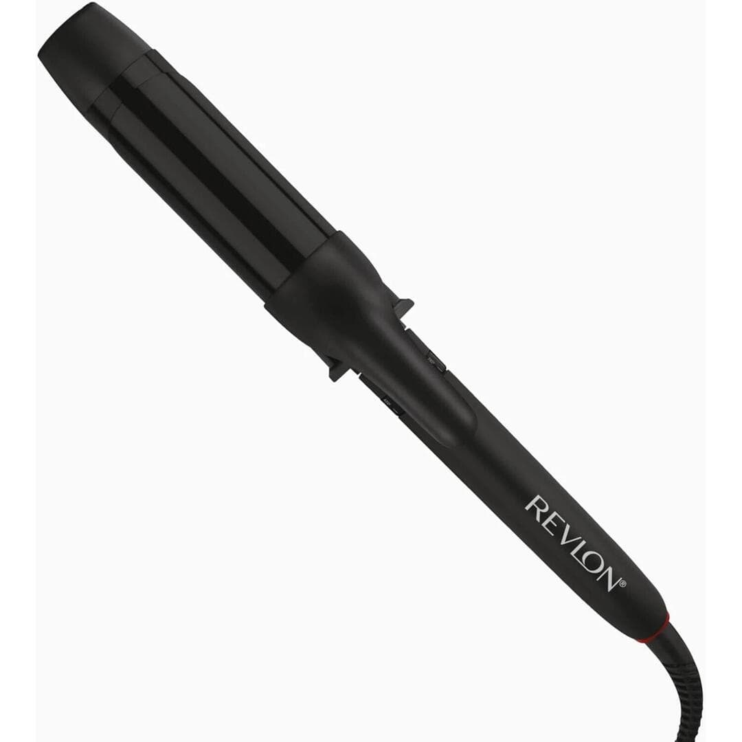 Open Box- REVLON SmoothStay CoconutOil Infused Hair Curling Iron Barrel 1 1/2"