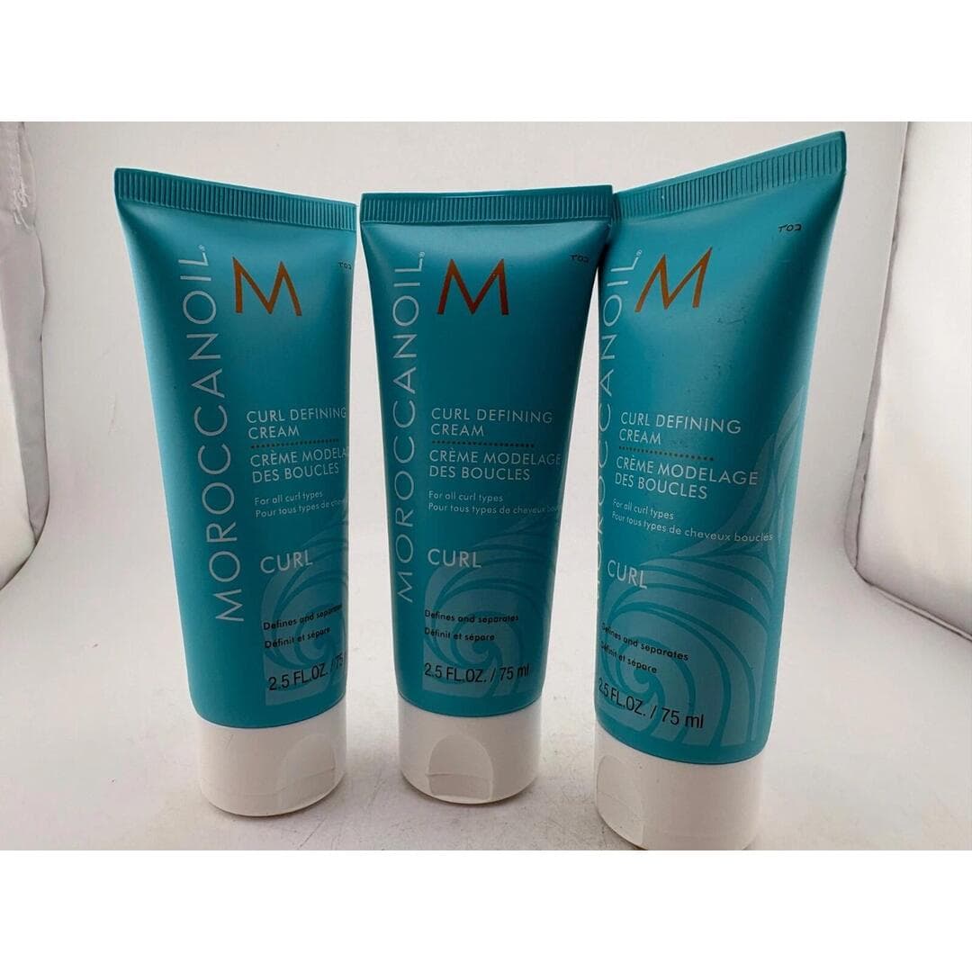 New without box- Moroccanoil Curl Defining Cream 2.5 fl oz (3 pack)