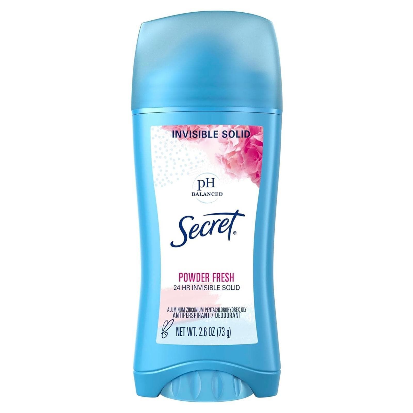 Secret Antiperspirant and Deodorant for Women, Powder fresh (1 pack)