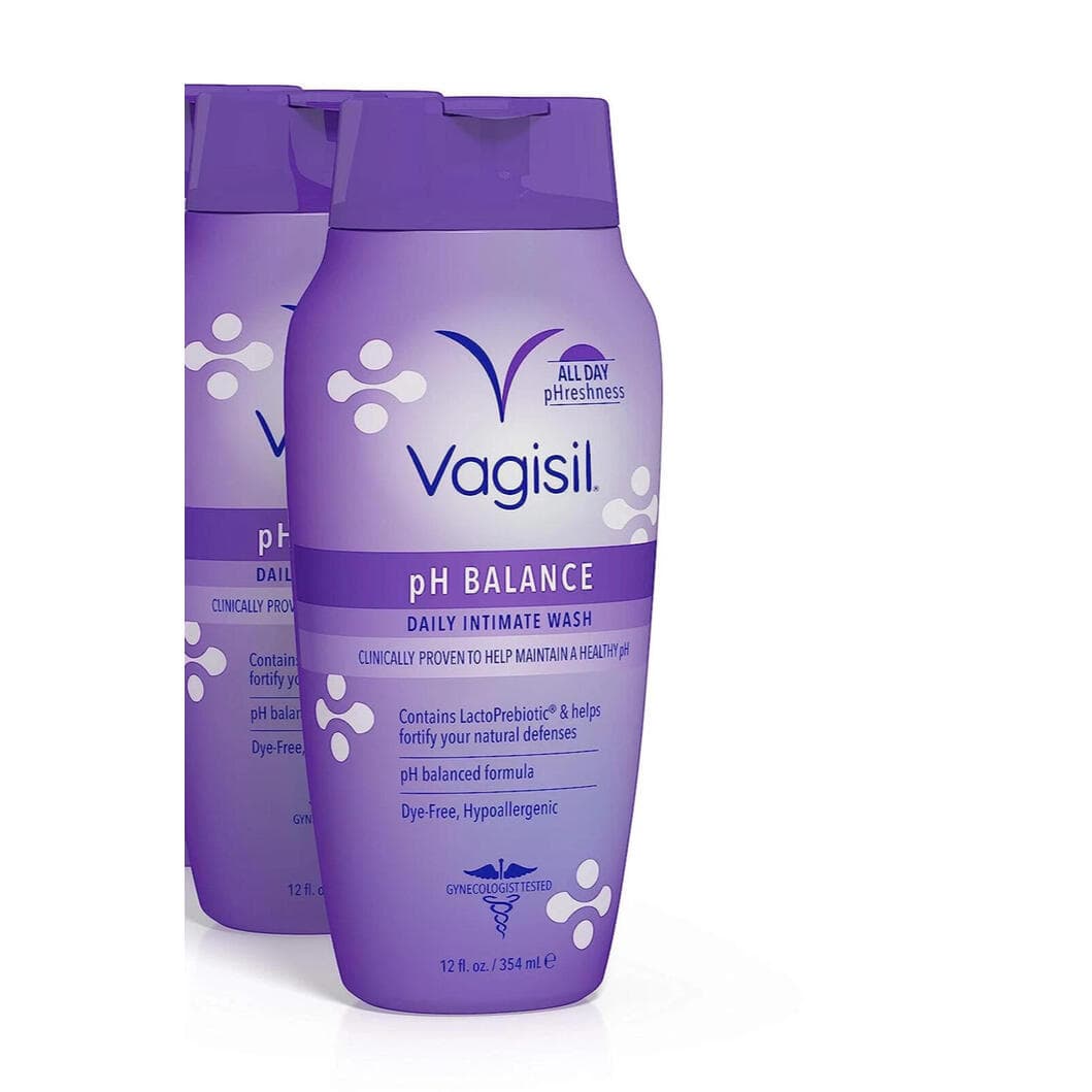 Vagisil Feminine Wash for Intimate Area Hygiene, pH Balance (2 pack)