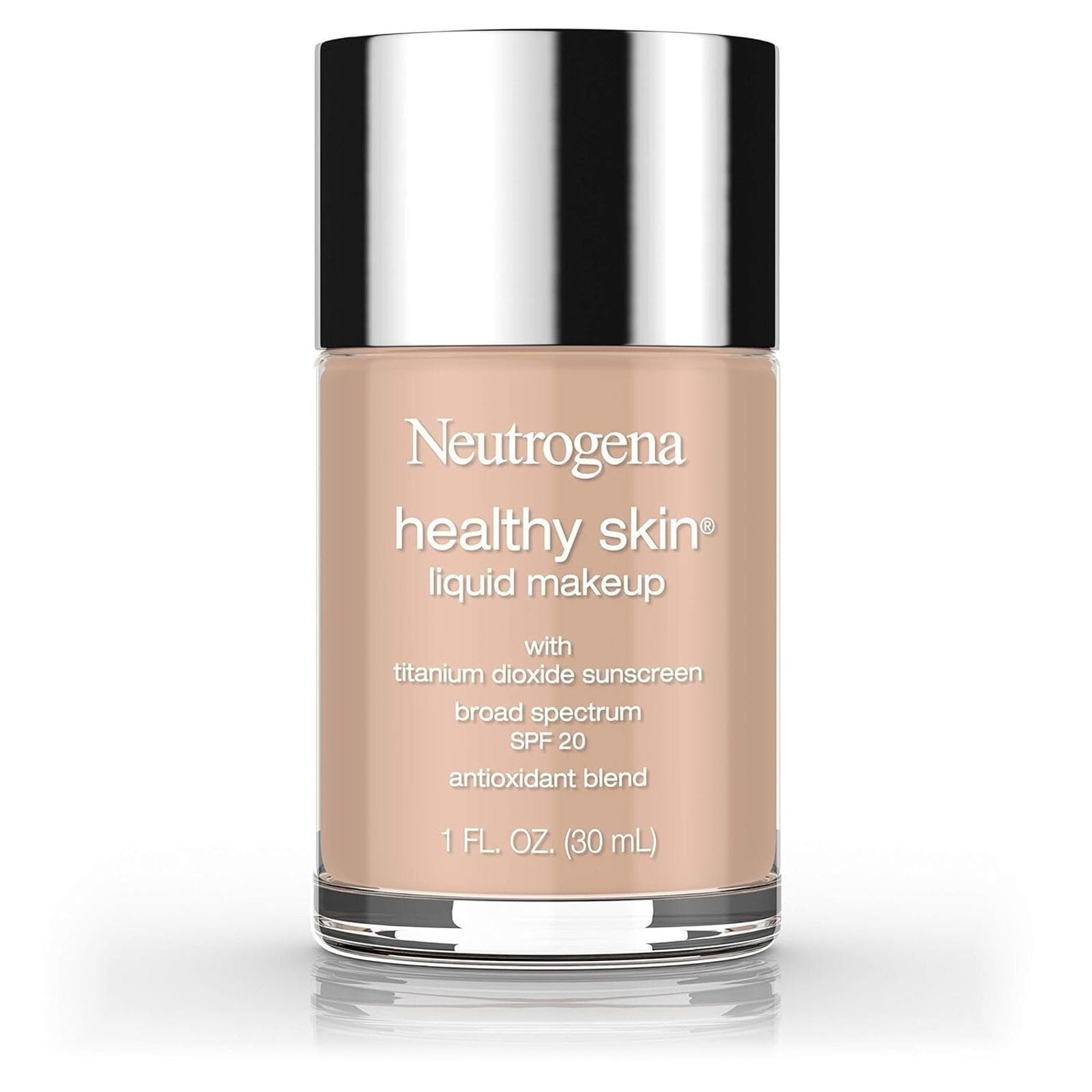 One time used - Neutrogena Healthy Skin Liquid Foundation SPF 20 90 Warm Beige