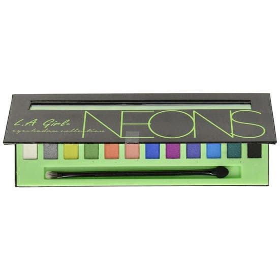 L.A. Girl Beauty Brick Eyeshadow Collection, Neon GES334A